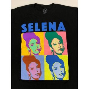 Selena Andy Warhol Style T-shirt